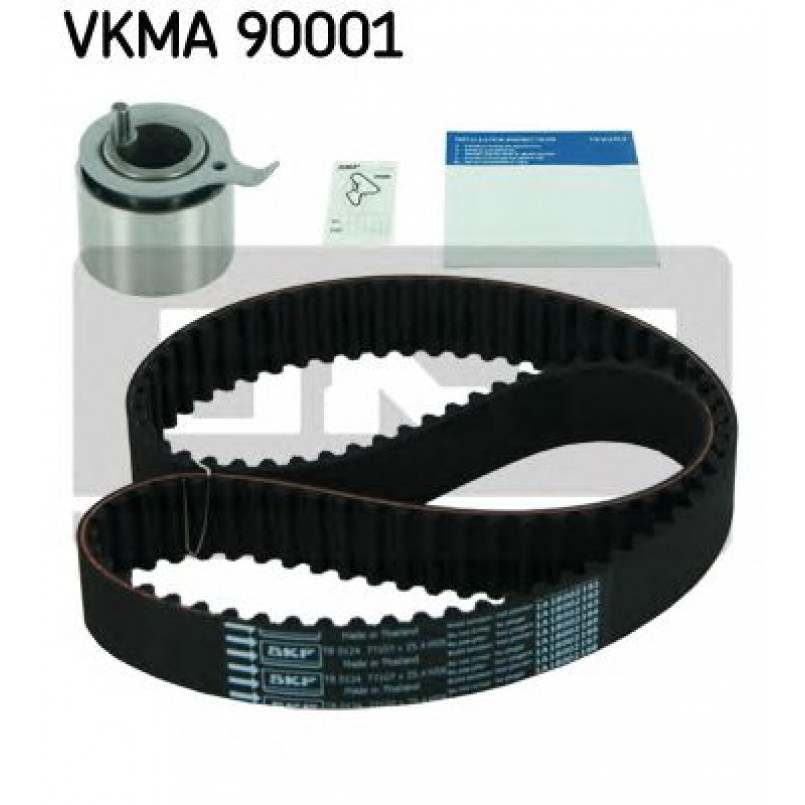 VKMA 90001 SKF Комплект ГРМ (ремінь + ролик)